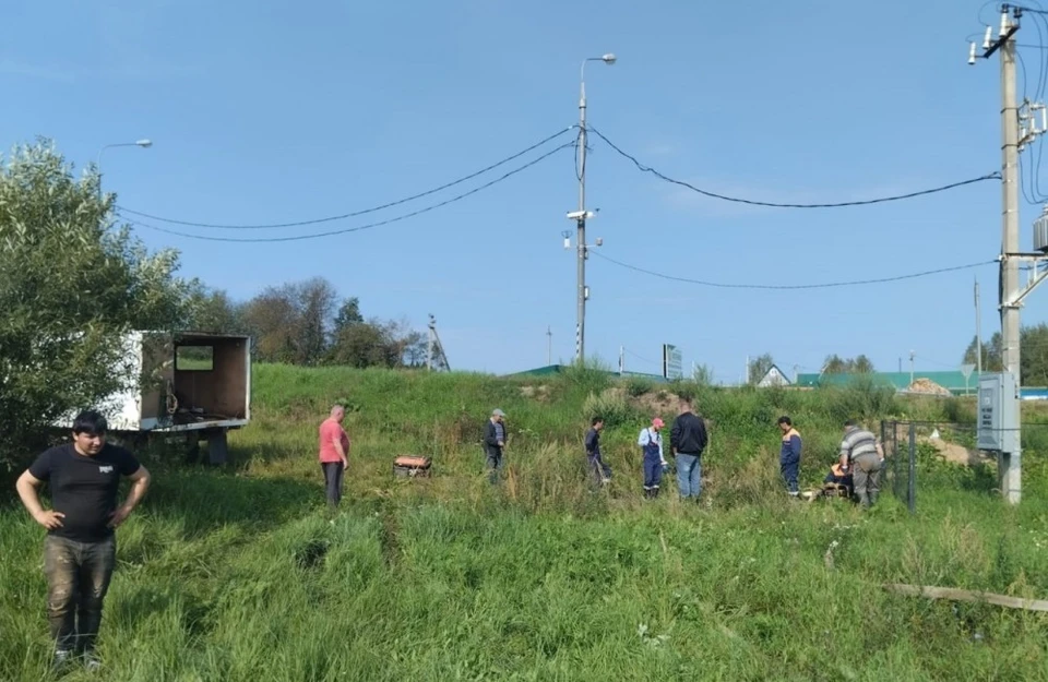 В Балабаново жильцы верхних этажей остались без воды из-за прорыва трубы