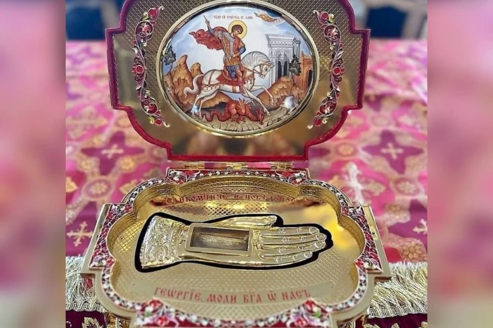 Ковчег с частицей мощей пробудет в Краснодаре до вечера 9 сентября Фото: admkrai.krasnodar.ru
