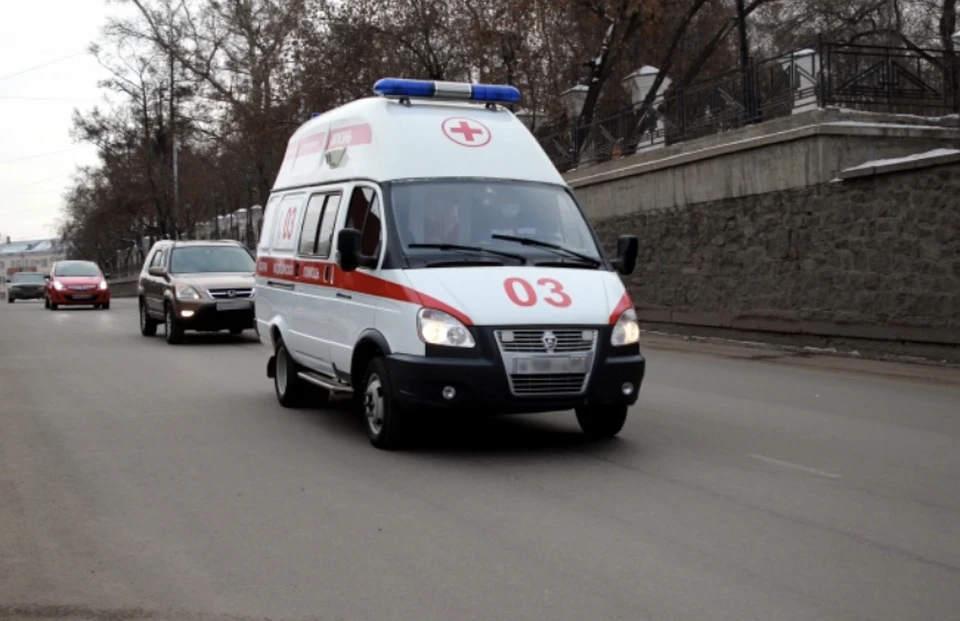 Автомобиль "Киа Спектра" опрокинулся в Смоленском районе.