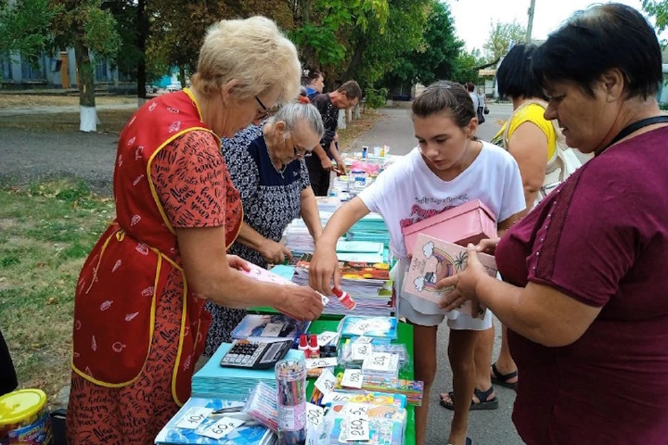 В Херсонской области школьные ярмарки продлятся до 10 сентября Фото: минпромторг Херсонской области