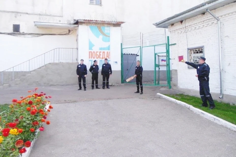 В димитровградской тюрьме устроили соревнования по игре в лапту. ФОТО: УФСИН УО