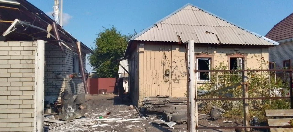 ВСУ обстреляли белгородской село Козинка 5 сентября.
