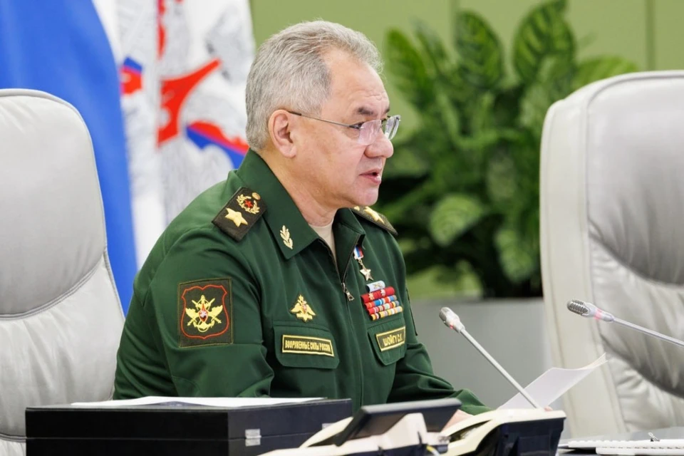 Глава Минобороны России Сергей Шойгу