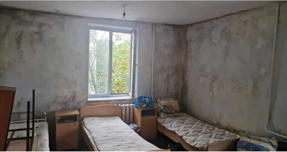 Так выглядит комната общежития в колледже в Кишиневе. Фото:enews.md