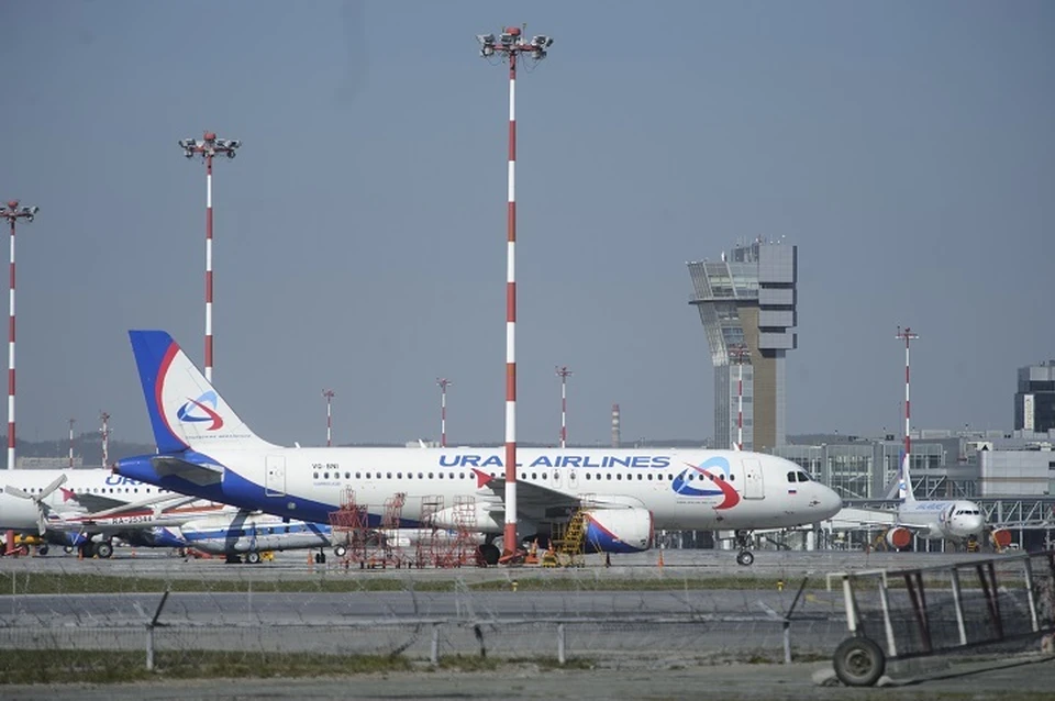 Самолет приземлился в аэропорте Жуковский