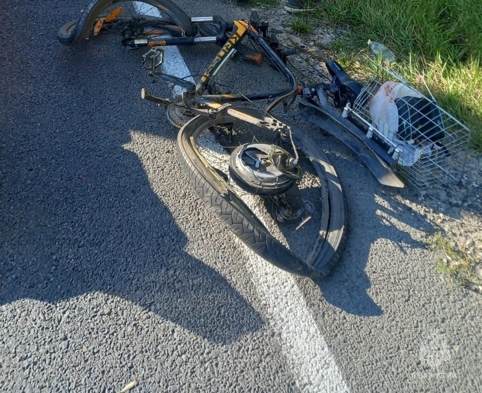 В Калужской области велосипедист попал под колеса машины