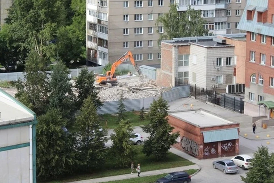 В мэрии Новосибирска ответили о планах касаемо площадки, где располагался дом на Линейной, 39.