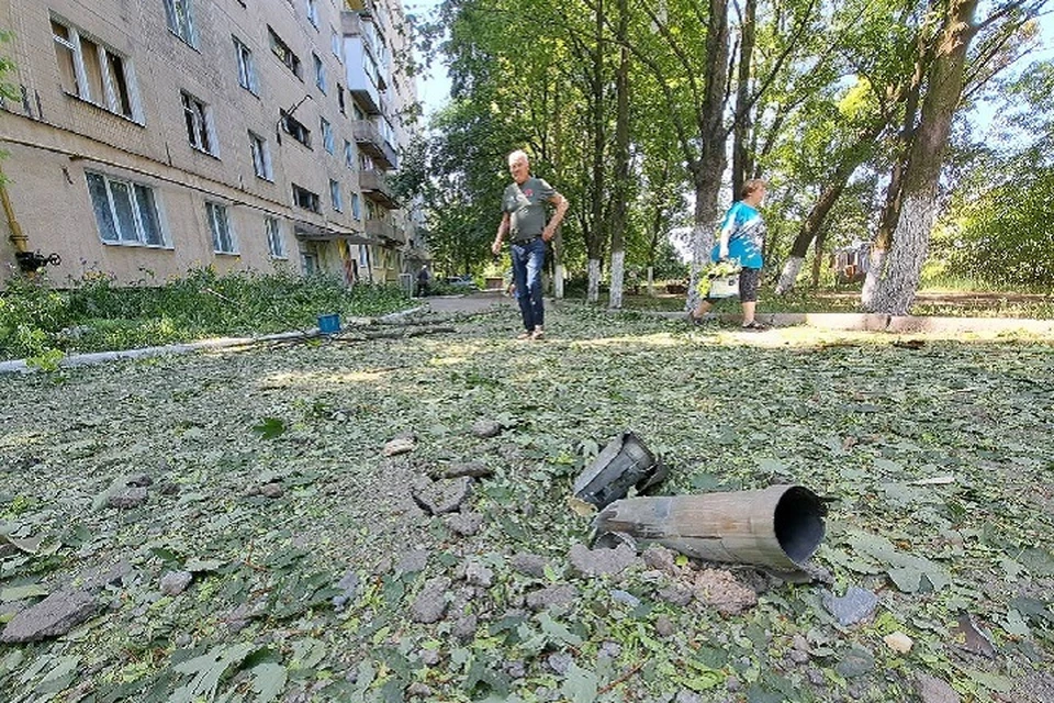 Ракетный удар был нанесен по Киевскому району Донецка (архивное фото)
