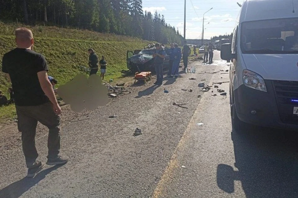 Два ребенка погибли в ДТП фуры с колонной велосипедистов под Выборгом Фото: Прокуратура Ленинградской области