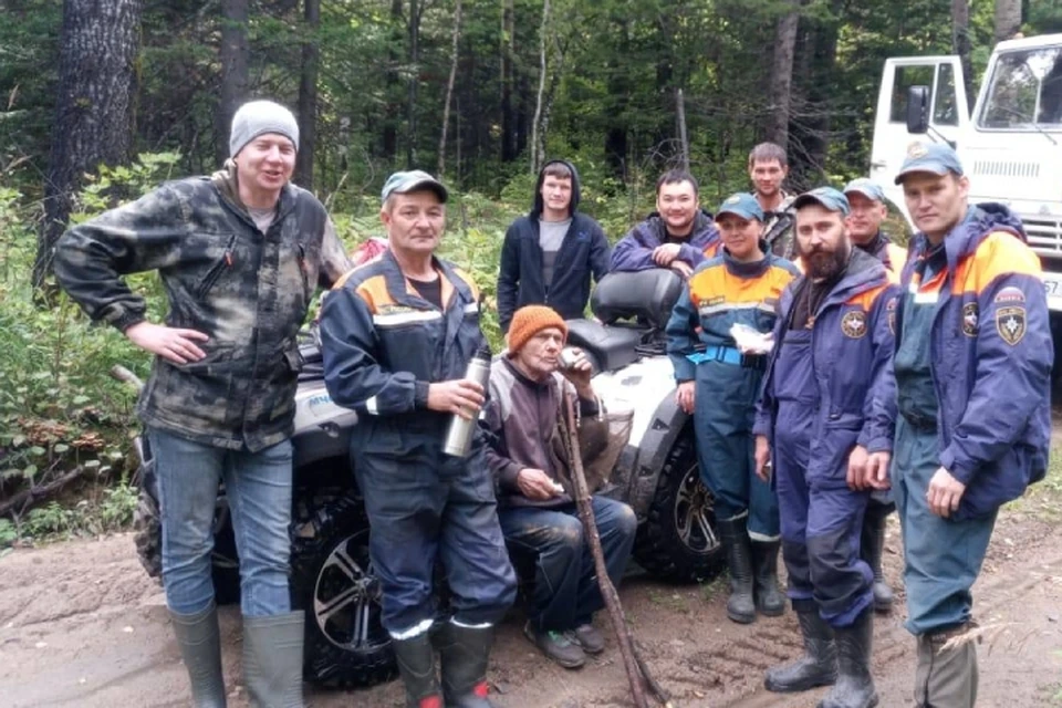 Поисково-спасательные отряды Бурятии нашли в лесу 86-летнего мужчину. ФГКУ «Байкальский поисково-спасательный отряд МЧС России».