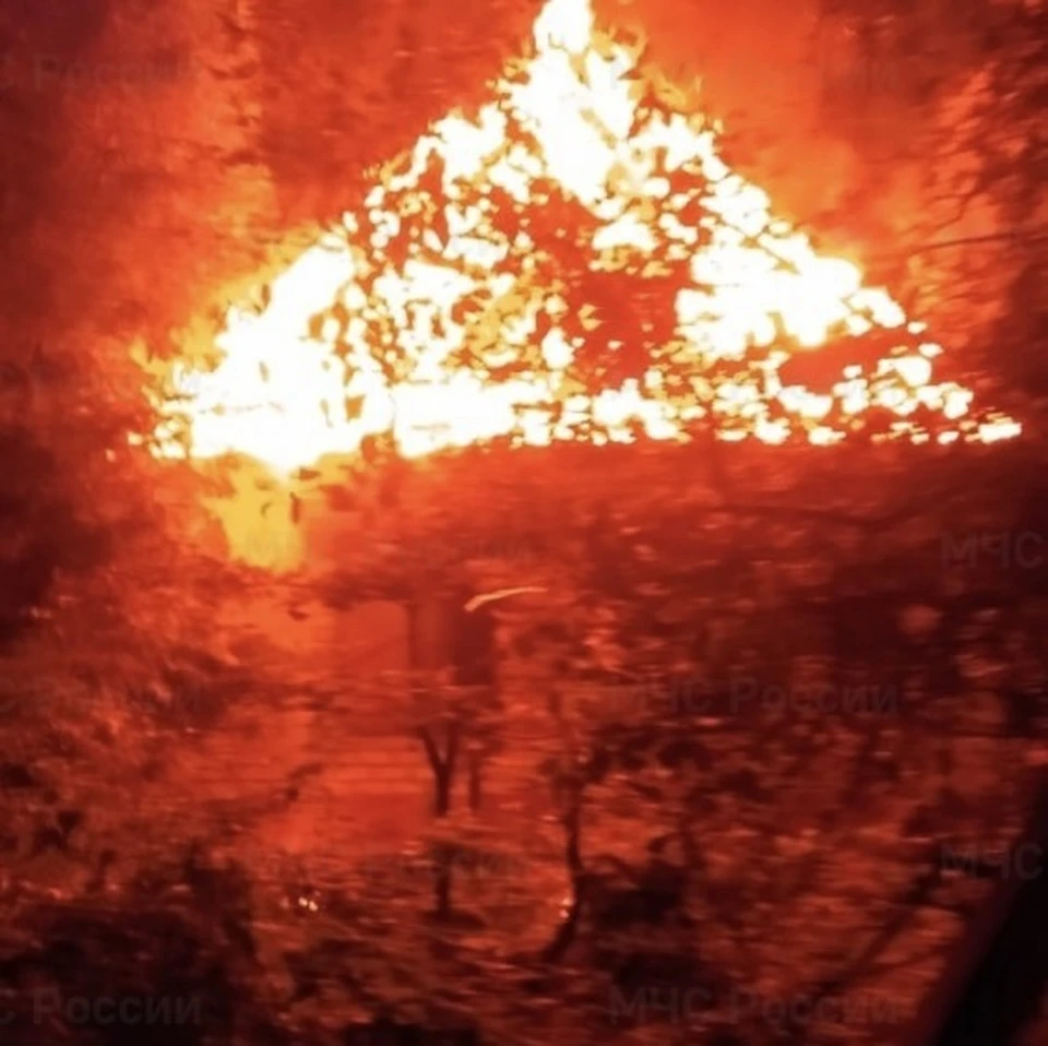 Пожар в Козельске