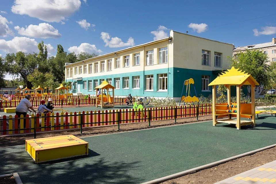 В Волгоградской области за 10 лет модернизируют детсады. Фото: пресс-служба АВО.