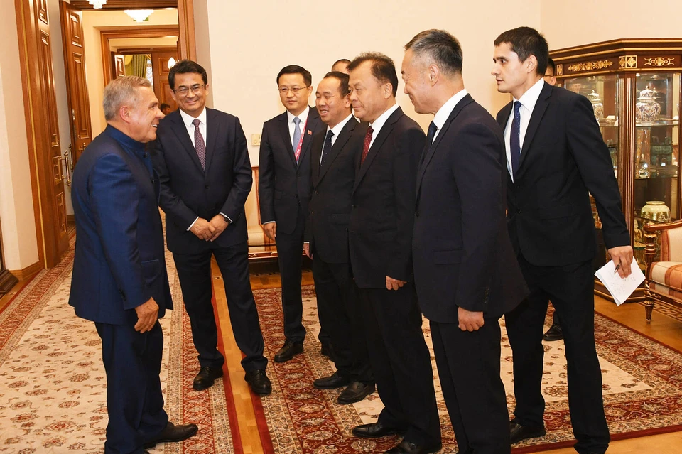 Первый российско-китайский экономический форум состоялся в сентябре текущего года в Казани. Фото: пресс-служба раиса РТ