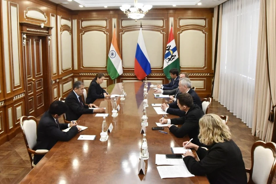Новосибирская область продолжает укреплять связи с Индией. Фото: правительство НСО