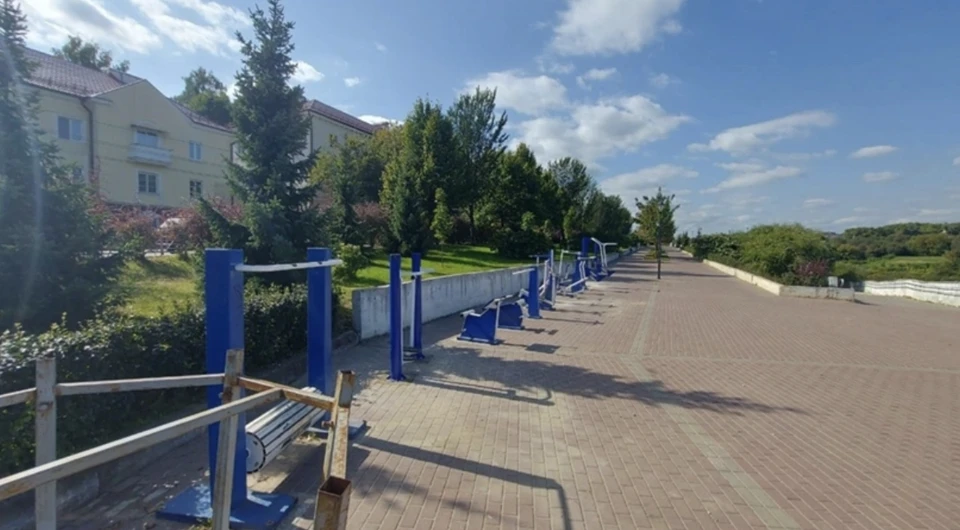 В Смоленске установили новые уличные тренажеры. Фото: управление по Ленинскому району.