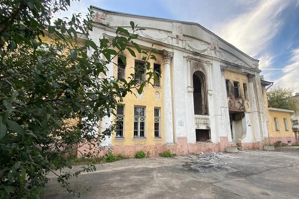 Сгоревшую усадьбу Вахромеева в Ярославле планируют восстановить.