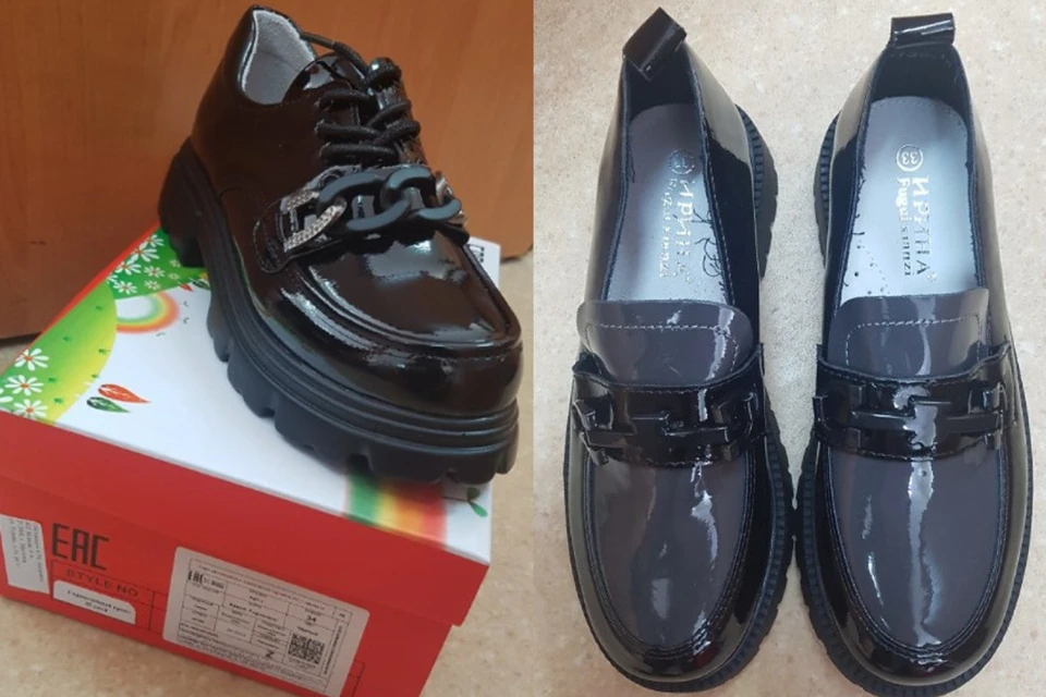 Госстандарт изъял опасную детскую обувь из продажи в Могилеве. Фото: Могилевская областная инспекции Госстандарта