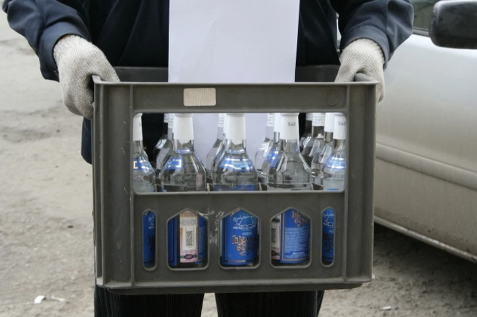 В башкирском Салавате нашли цех по производству водки и несколько складов, где она хранилась