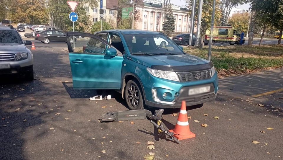 Подросток получил травмы. Фото: первый отряд УГИБДД МВД по Удмуртии