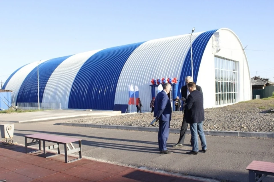 Быстровозводимый физкультурно-оздоровительный комплекс открыли в Киренске