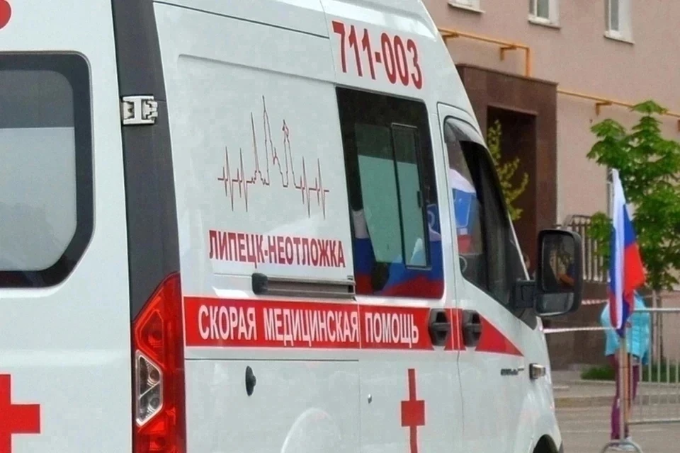 На подъезде к Липецку столкнулись два мотоциклиста