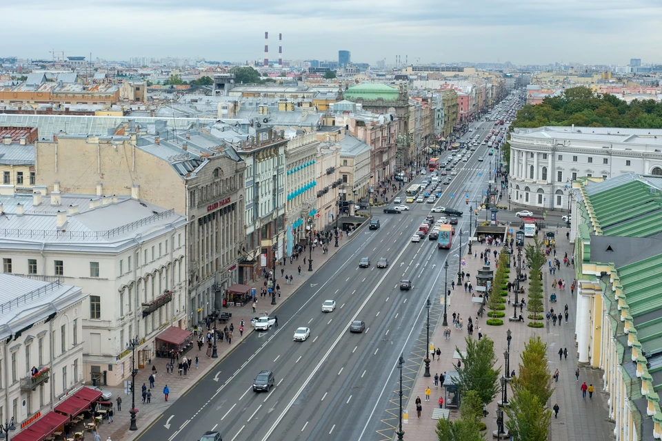 На Невском проспекте заняты почти все помещения.