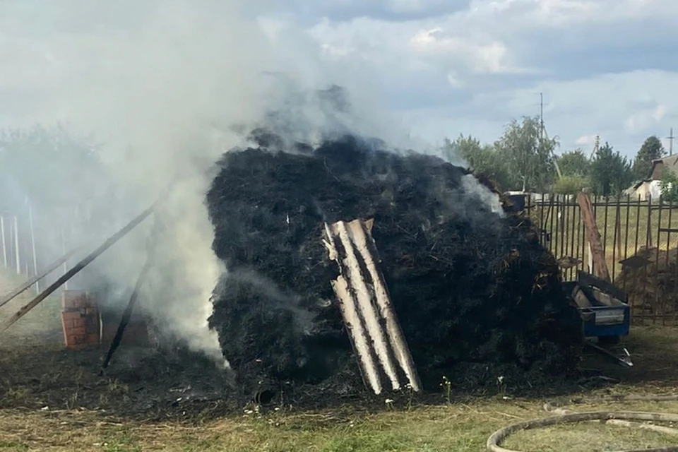 В Липецкой области сосед поджег имущество обидчика