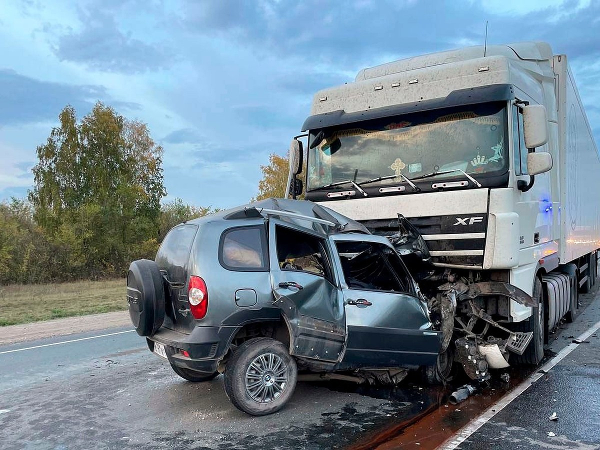 Водитель Chevrolet Niva погиб в лобовом ДТП с фурой на М-5 в Самарской  области - KP.RU