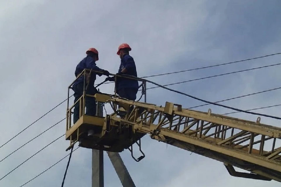 В Горловке более семи тысяч человек остались без света. Фото: Минуглеэнерго ДНР