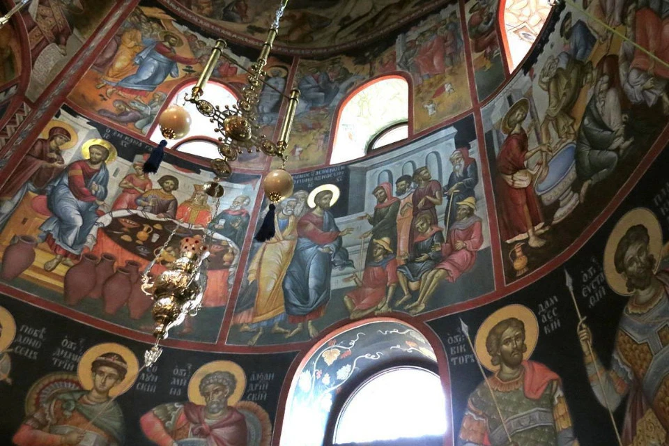 Церковь расписана в стилистике школы Феофана Критского. Фото: Тверская епархия