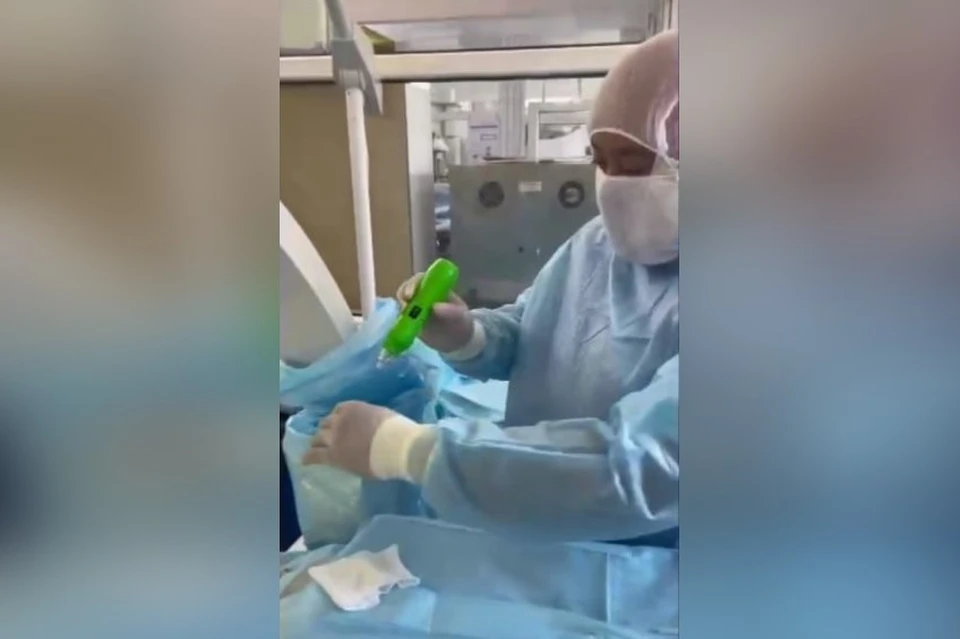 Пациент находится в стационаре всего около 3-х часов. Фото: Оренбургский центр травматологии и ортопедии