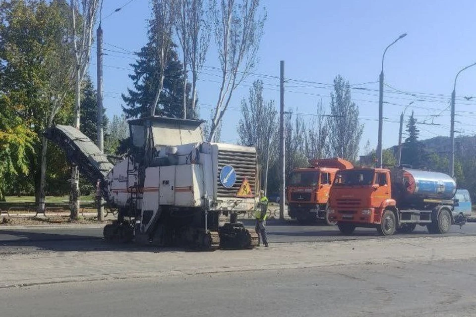 В ДНР до конца года планируют восстановить 31 км дорог. Фото: Минтранс ДНР