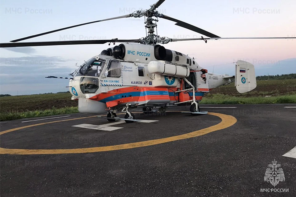 Помощь санавиации потребовалась мужчине из Осташкова Фото: ГУ МЧС России по Тверской области
