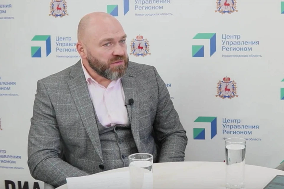 Александр Кононов принял участие в онлайн-эфире. Фото: ЦУР Нижегородской области.