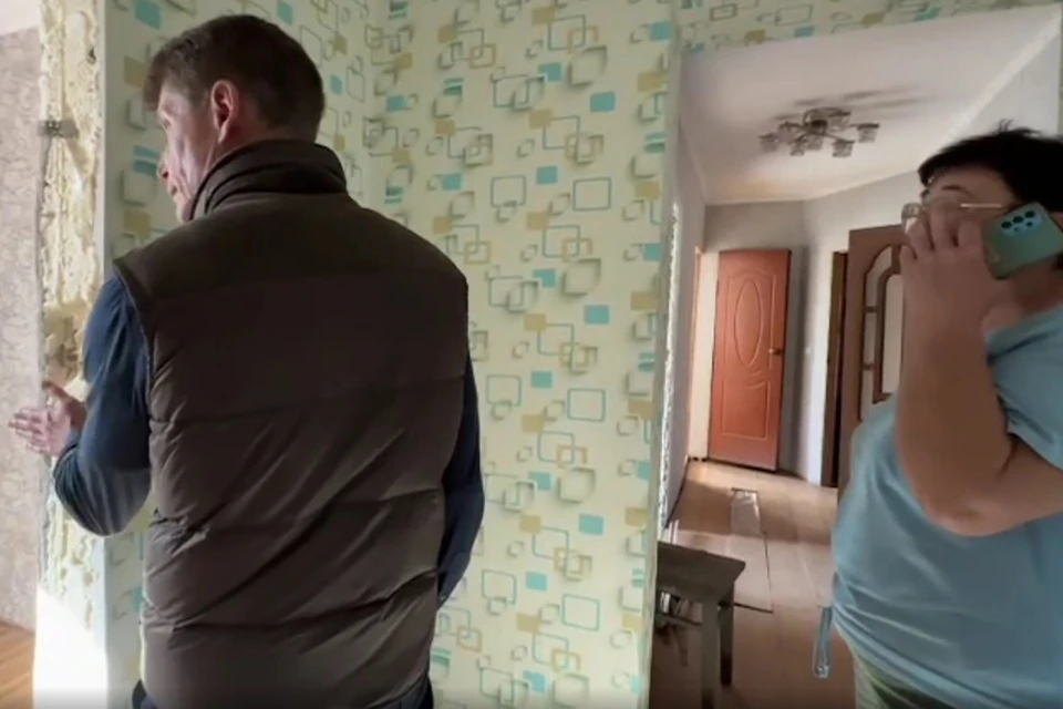 Олег Кожемяко пообщался с жителями.
