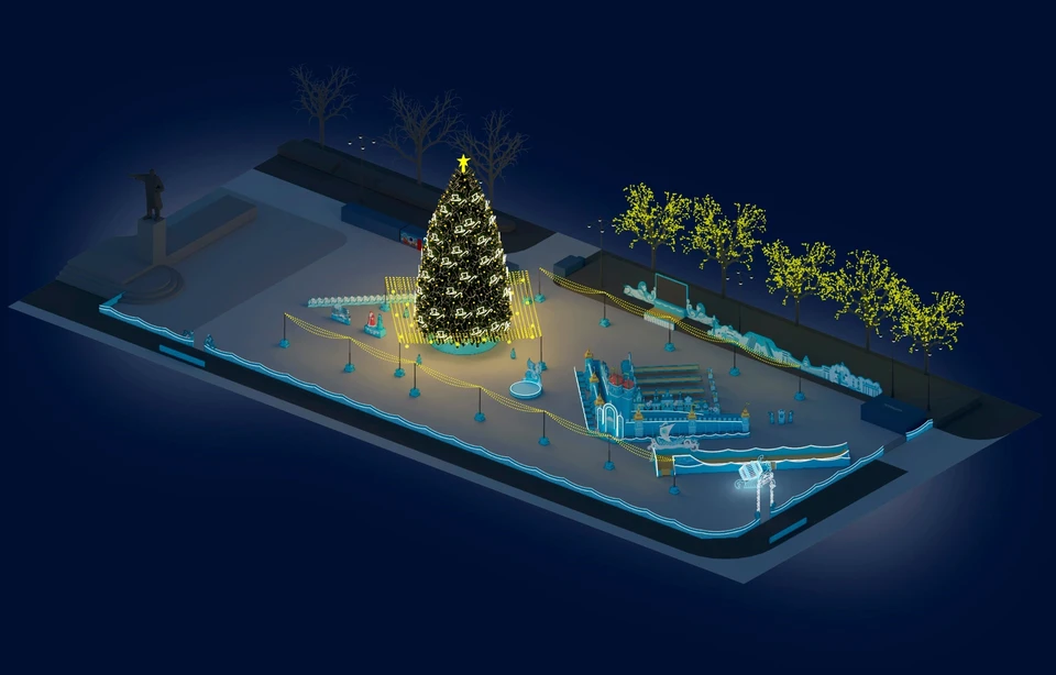 В этом году на площади планируют построить «Остров Буян». Фото: описание объекта закупки с сайта Госзакупок