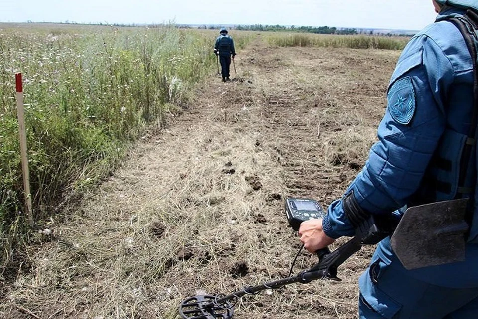 В ДНР за сутки уничтожили более 400 единиц ВОП. Фото: МЧС ДНР