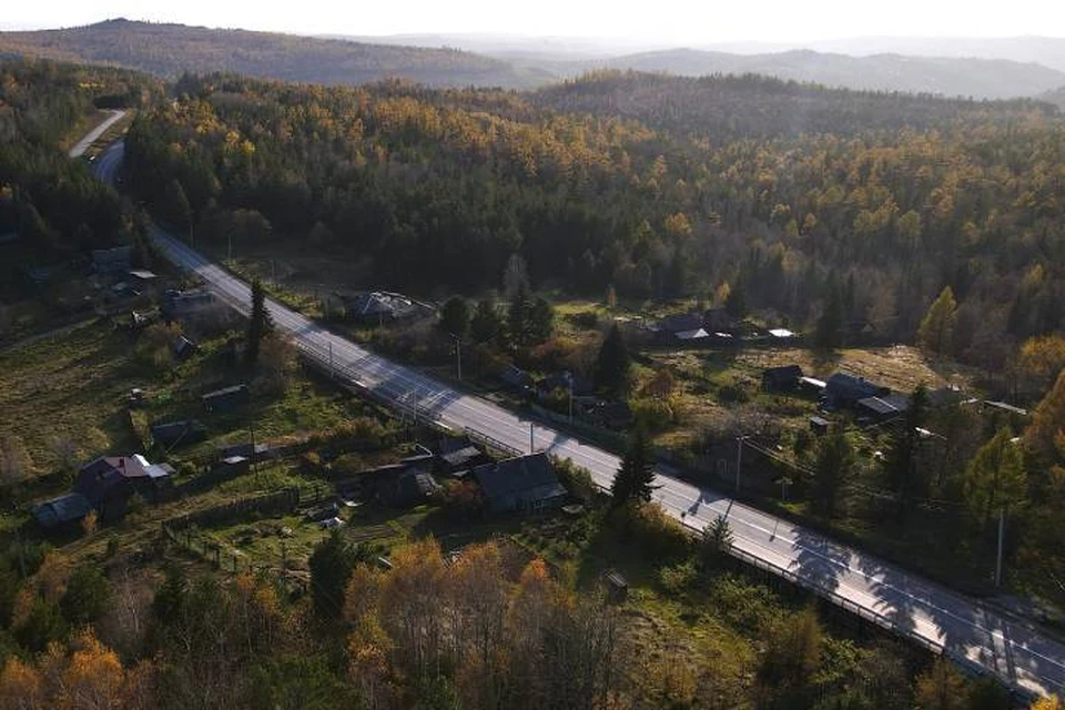 Обустроены допполосы движения на федеральной трассе Р-258 «Байкал». Фото: ФКУ Упрдор "Прибайкалье"