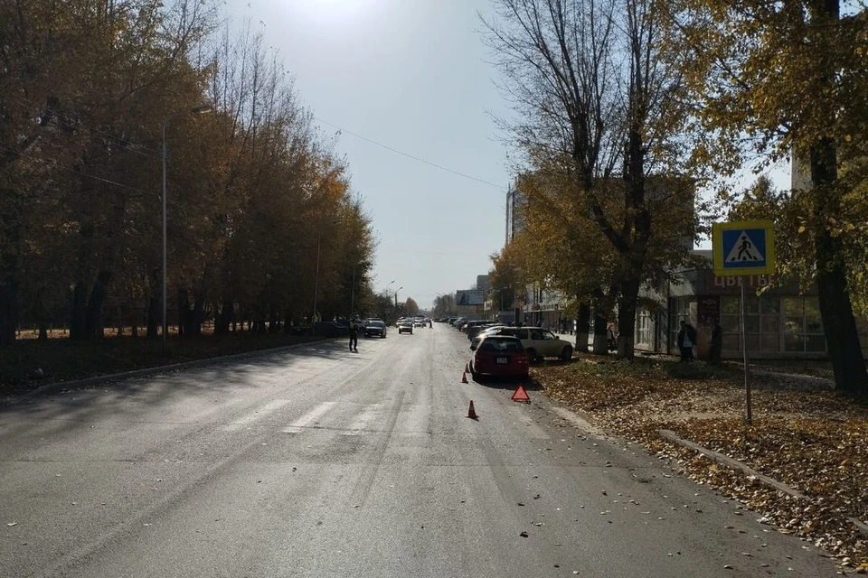 В Новосибирске иномарка сбила ребенка на пешеходном переходе. Фото: Госавтоинспекция по Новосибирску