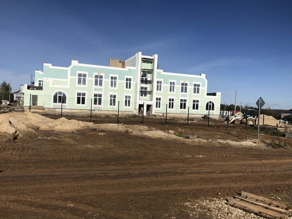 Новый детский сад в Воскресенском