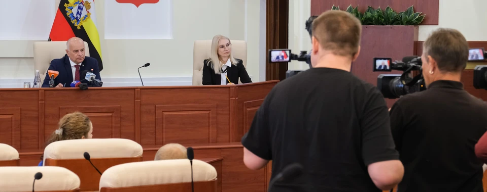 Встреча со СМИ председателя Курской областной Думы прошла в режиме «свободного микрофона»