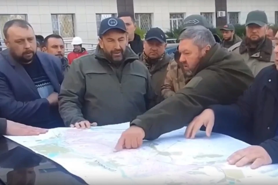 В Лисичанске готовятся к запуску отопления. Фото - скрин из видео главы Татарстана Рустама Минниханова