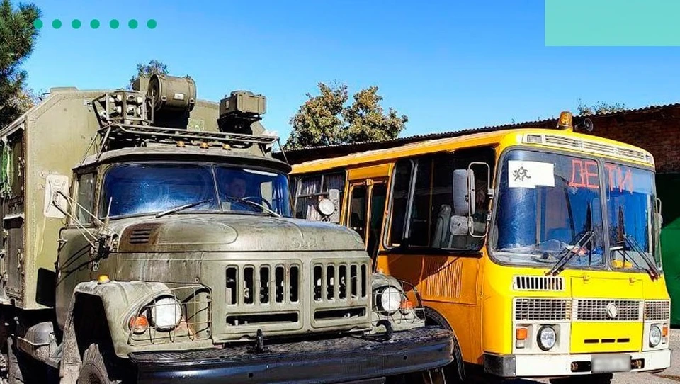 Из Сердобска Пензенской области в Пологи Запорожской области отправили две единицы транспорта. Фото: администрация Пологовского района