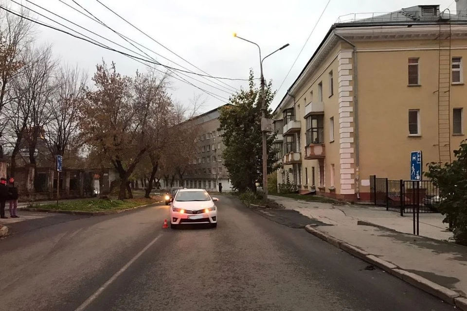 В Новосибирске «Тойота» сбила ребенка на велосипеде. Фото: Госавтоинспекция НСО