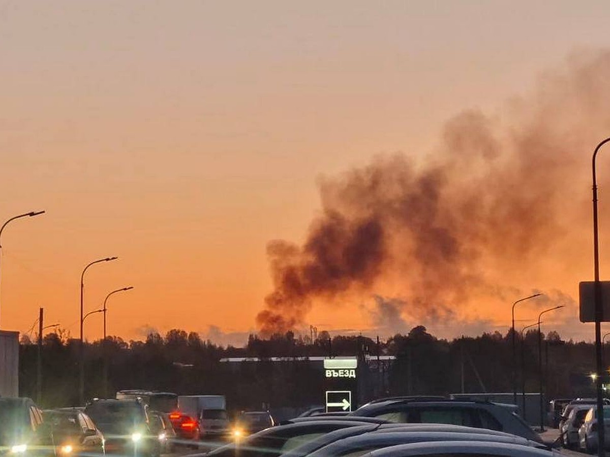 Таунхаус загорелся во Всеволожском районе Ленобласти - KP.RU