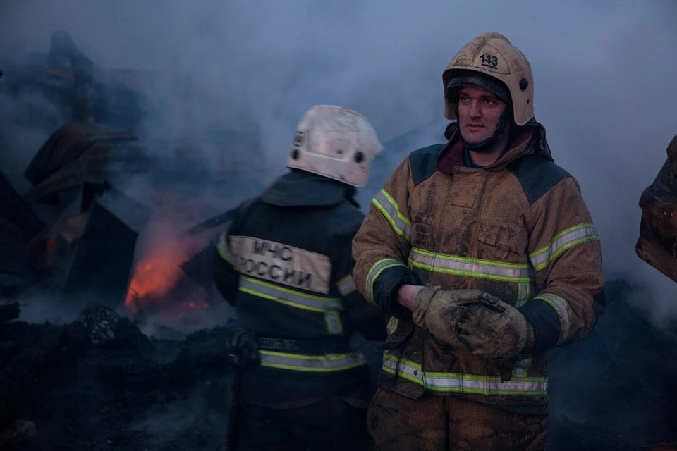 Пожар произошел ночью 23 октября.