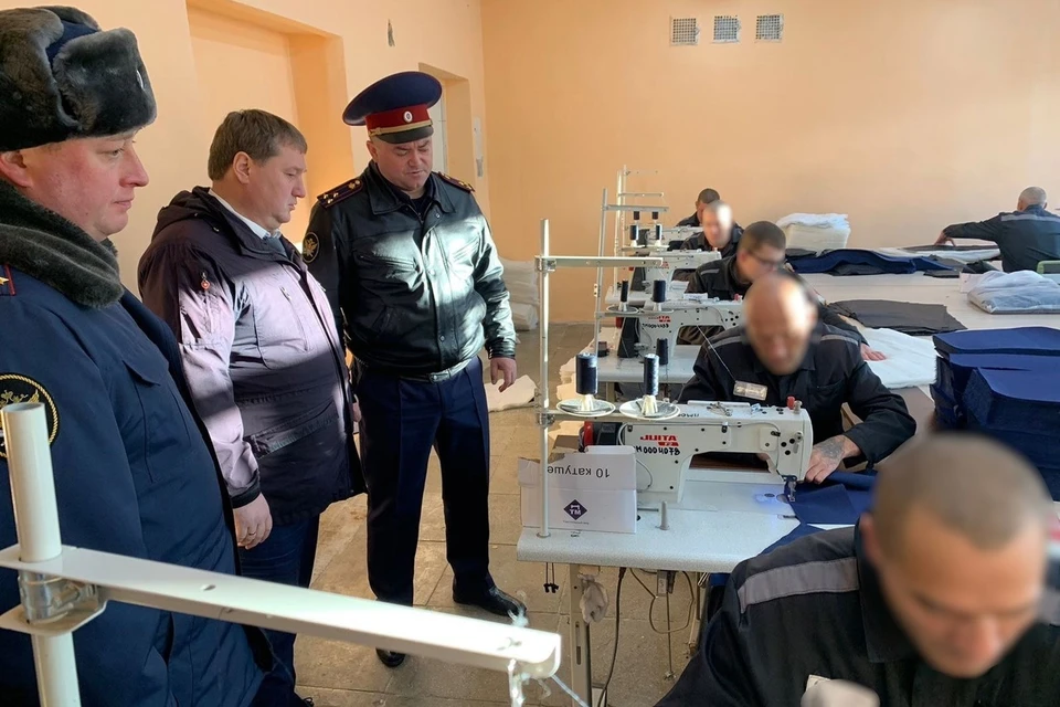 В ульяновской ИК-8 побывал мэр города Болдакин. ФОТО: УФСИН УО