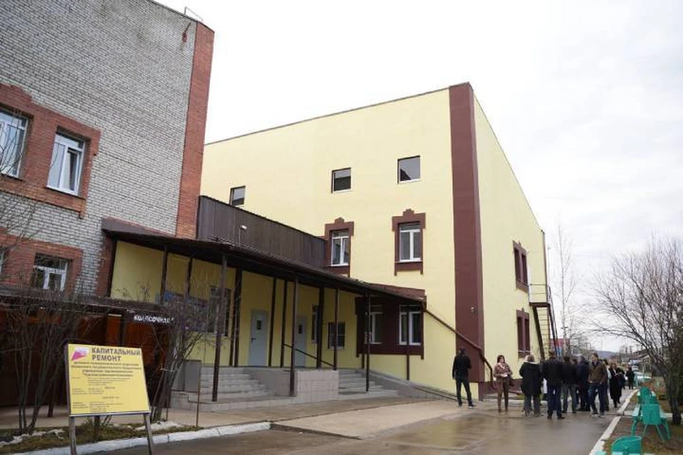 В Чунском районе продолжают ремонт педиатрического отделения районной больницы