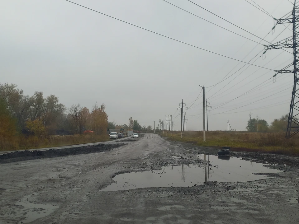 По такой дороге ходит еще и школьный автобус
