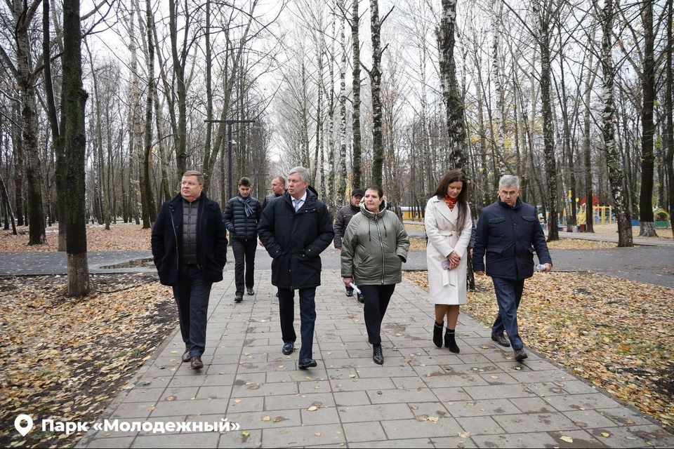 Работы в парковой зоне на сегодняшний день завершены на 95%. ФОТО: тг-канал Алексея Русских
